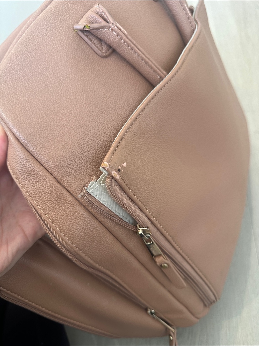 Ayia & Co The Ayla Tan Diaper Bag - Picture 6 of 12